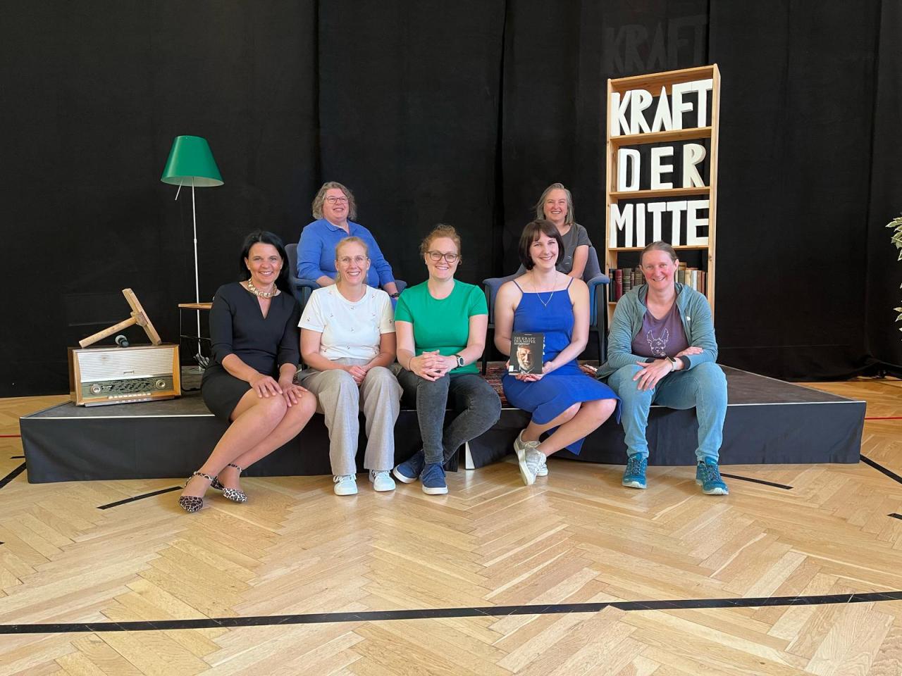 Ehrenamtliches Team der Bücherei Hatting